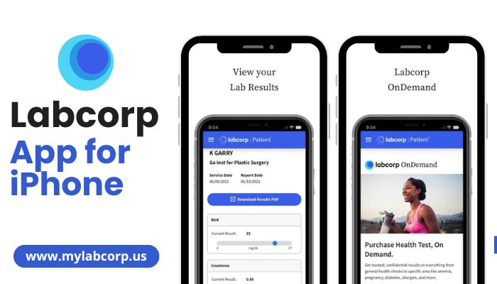 Labcorp App for iPhone