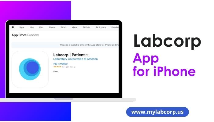 Use the Labcorp App for iPhone